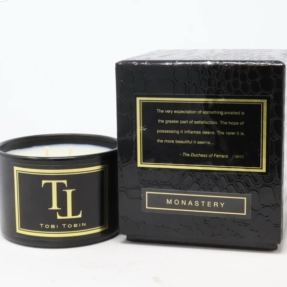 Tobi Tobin Monastery Candle 4oz - Picture 1 of 7